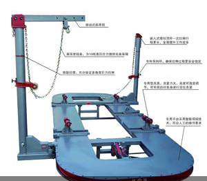 烟台格瑞 汽车大梁校正仪 整板无孔 G-4800 车体矫正机 钣金整形平台 车身校正仪 汽车大架校正仪 车身校正台