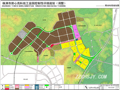 株洲市田心高科技工业园控制性规划 - 株洲规划研究所